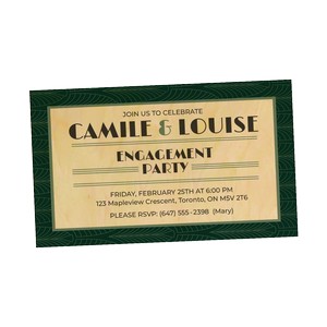 [WD1006] Direct Print Wood Invite/Postcard