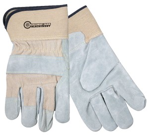 Split Leather Glove w/Safety Cuffs