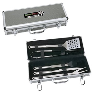 [BBQ42] Blaze 5 Piece BBQ Set