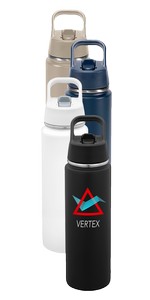Urban Peak 25oz Portage Flip Straw Water Bottle