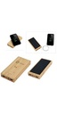Bamboo 10,000mAh Solar/Wireless Powerbank