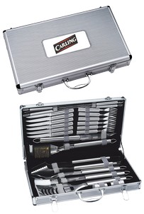 [BBQ4] 24 Piece Deluxe BBQ Set
