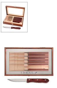 [KS59] Manchurian Ash 6-Piece Steak Knife Set