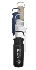 [SL186PR] Urban Peak 34oz Dual Top Water Bottle