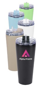 [SL198PR] 30oz Urban Peak Cascade Pop-Up Straw Tumbler