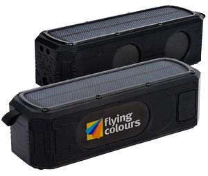 [EL158] Urban Peak 9W Solar Bluetooth Speaker/Power Bank