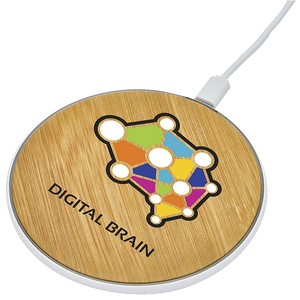[EL167] Bamboo Print Wireless Charger