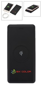 UL Certified Qi Ring Wireless Charger & Power Bank