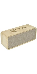 [EL225] Urban Peak 10W TWS FSC Wood Wireless Speaker