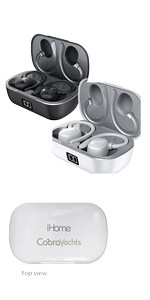 iHome XT-82 True Wireless Earbuds & Charger Case