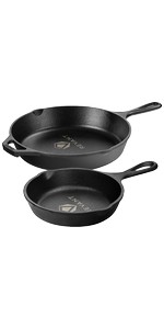 Lodge 10.25" and 5" Cast Iron Skillets Gift Set