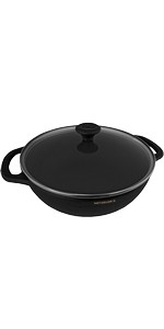 [OMC01] Old Mountain 3 Qt Braiser with Glass Lid