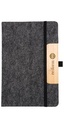 EarthTrendz 5.58.25 Felt Notebook