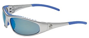 [SG34BL] Bouton Flashfire Blue Mirror Glasses