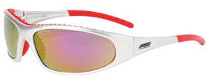 [SG35RD] Bouton Flashfire Red Mirror Glasses