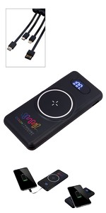 [EL208] Magnetic Wireless Charger & Power Bank 10,000mAh