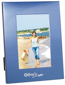 [20488] 4" x 6" Colorful Brushed Aluminum Frame