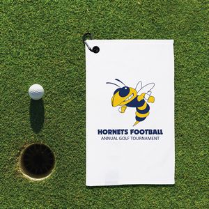 [KTCNG1118-W] MaxxColor White Promo Golf Towel ( 11" x 18" )