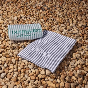 [40320] Nautical Cabana Towel (Laser Patch)
