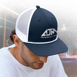 [5160M] 5 Panel Constructed Pro-Round-Five (Mesh Back) Cap with 5mm Rope