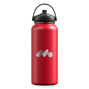 [DW335] WINNER'S CIRCLE 946ml / 32oz RECYCLED STAINLESS STEEL BOTTLE WITH CAP KIT