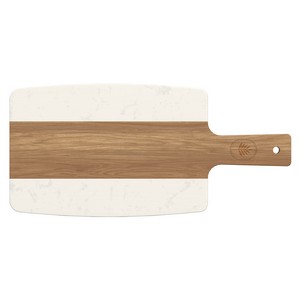 [LF104] Hamilton Acacia Wood And Faux Marble Cutting Board