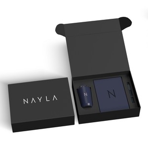 [P925] Medium Journal Gift Box Mug Cutout