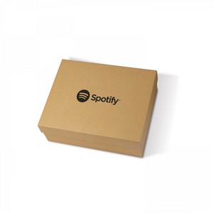 [P9124] 2-Piece Eco Gift Box With Recycled Crinkle Paper