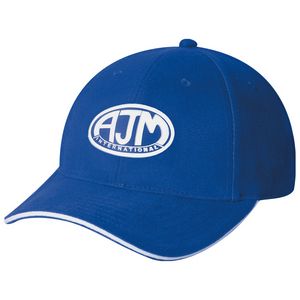 [2C430M] Heavyweight Brushed Cotton Drill Cap w/Contrast Edge