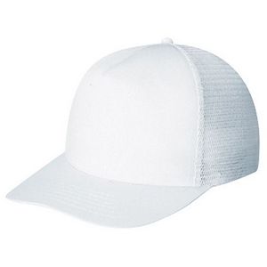 [5050M] Polycotton/Nylon Mesh Cap - Trucker