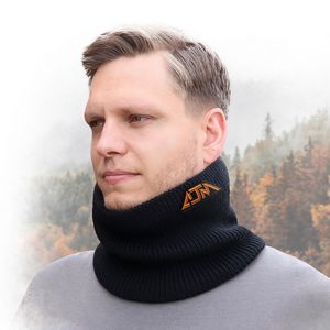 [9D560M] Neck Warmer w/Polyester Coral Fleece Lining