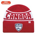 Canada Cuff Toque with Flat Seams