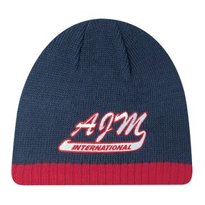 [1L094M] Acrylic/Polyester Fleece Beanie Cap