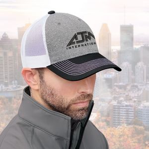 [4G645M] Cotton Drill/Polyester Heather/Nylon Mesh Cap