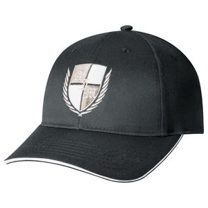 [5150M] Polycotton Cap w/Contrast Edge