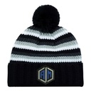Chunky Knit Cuff Toque w/Pom Pom