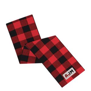 [9N310M] Oversized Lumberjack Scarf