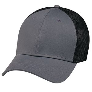 [AC5025] A-Flex Deluxe Chino Twill/Polyester & Spandex Mesh Cap