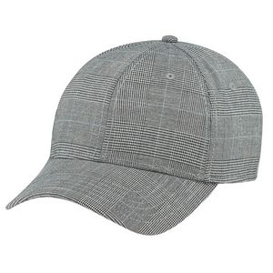 [AC5036] A-Flex Polyester Plaid & Spandex Cap