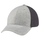 Full Fit Wool Serge Heather Cap
