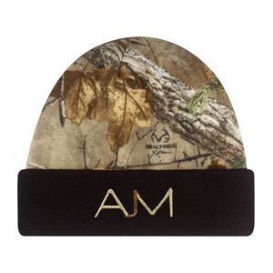 [6Q558M] Acrylic/Printed Polyester Realtree™ Micro Fleece Cap