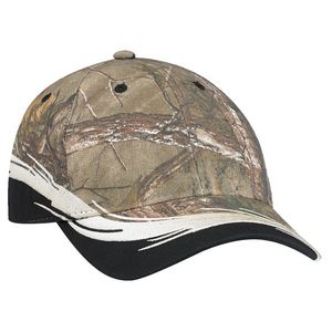 [6Y223M] Brushed Polycotton Camouflage Cap (Mossy Oak Break-Up® or Realtree®)