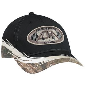 [6Y224M] Full Fit Brushed Polycotton Camouflage Cap - Realtree®