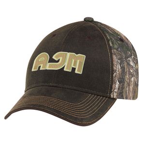[6Y737M] Weathered/Brushed Polycotton Realtree XTRA® Full-Fit Cap