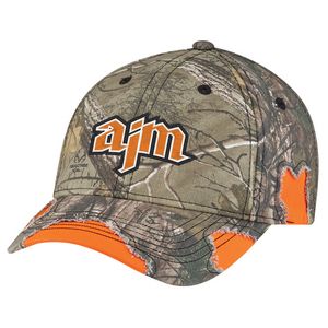 [8B193M] Realtree XTRA® 6 Panel Constructed Contour Cap (Distressed)