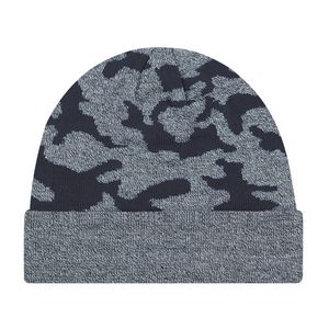 [9V552M] Urban Camo Cuff Toque