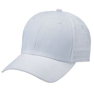 [AC5011] A-Flex Polyester Plaid & Spandex Cap