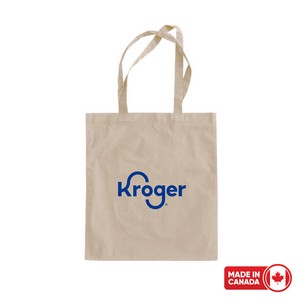 [BGCT1416-4OZ] 4 oz. Cotton Canvas Economy Convention Tote Bag