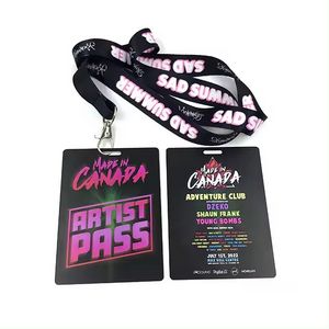 [PASS4060PRM-30] 4" x 6" Premium Laminate Cardstock Lanyard Card - 30 mil
