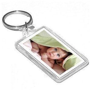 [ACRKC-FC2S] Acrylic Keychain (up to 4 sq" 2 sides)